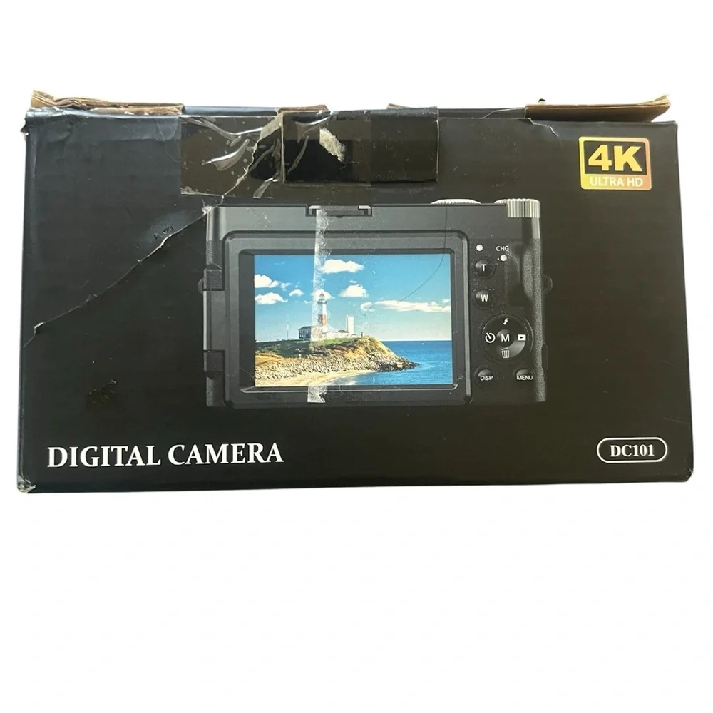 4K Ultra HD Digital Camera - Black